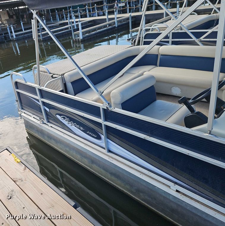 image for item EB8385 2018 Playcraft Clipper 2400 pontoon boat