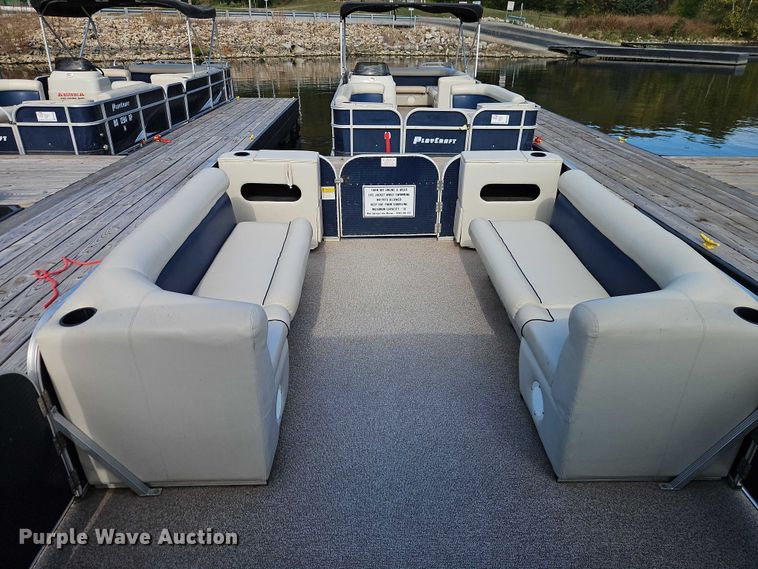 image for item EB8385 2018 Playcraft Clipper 2400 pontoon boat