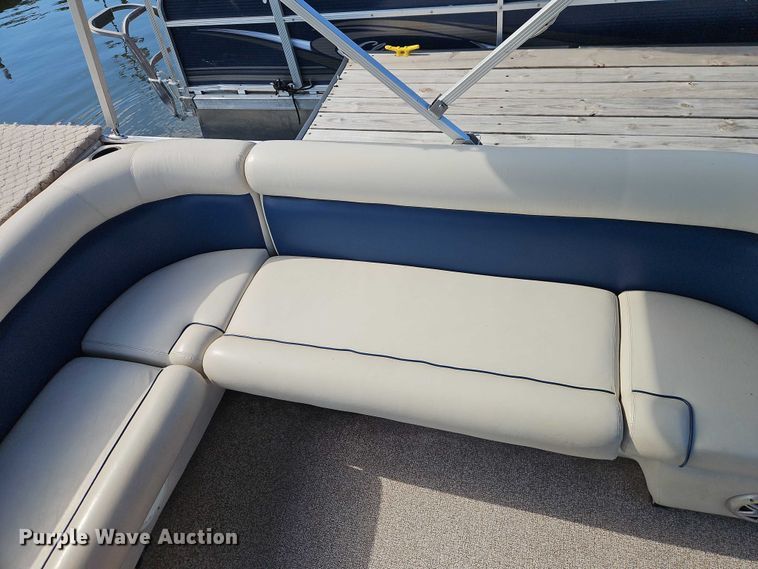 image for item EB8385 2018 Playcraft Clipper 2400 pontoon boat