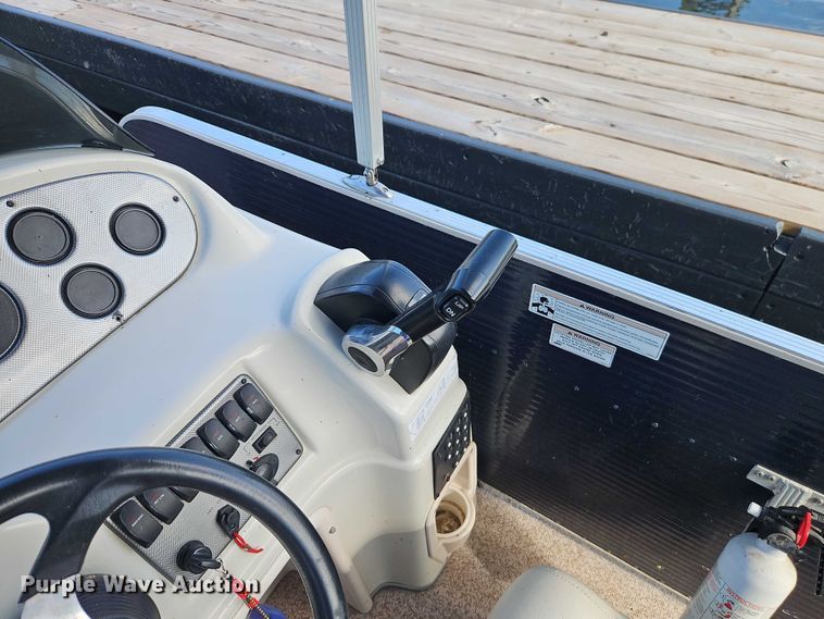 image for item EB8385 2018 Playcraft Clipper 2400 pontoon boat