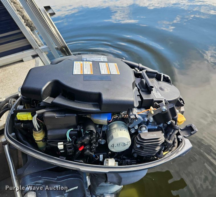 image for item EB8385 2018 Playcraft Clipper 2400 pontoon boat