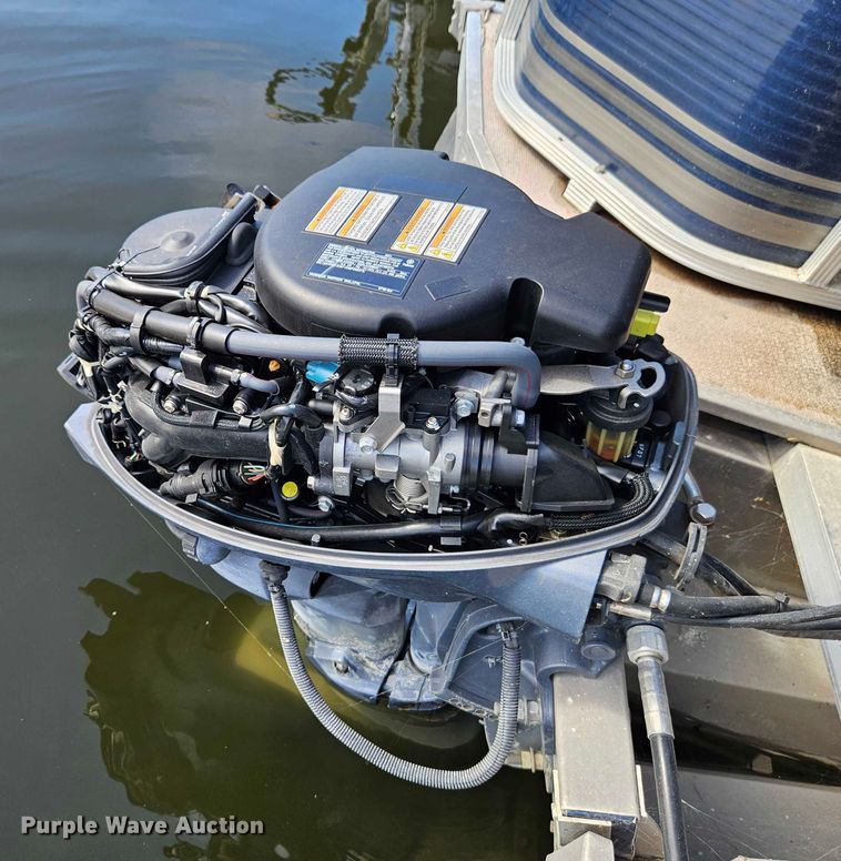 image for item EB8385 2018 Playcraft Clipper 2400 pontoon boat