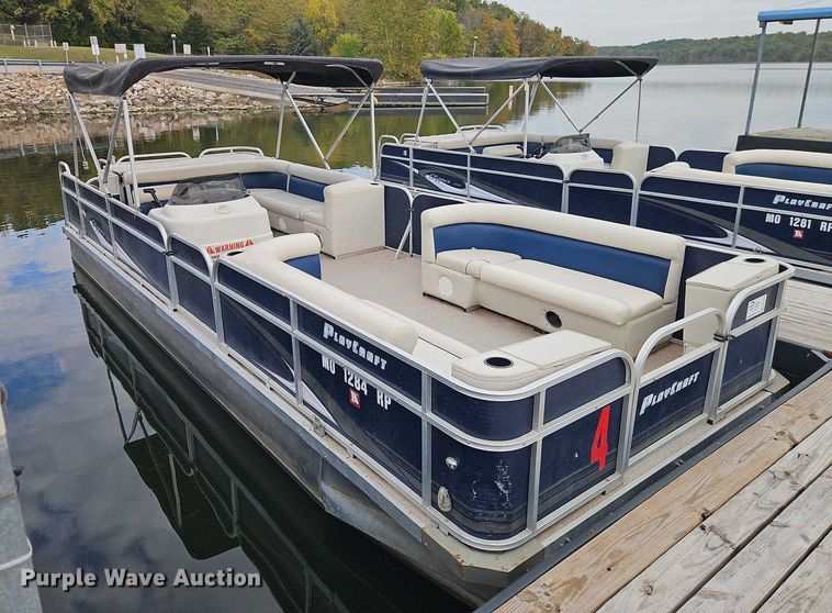 image for item EB8386 2018 Playcraft Clipper 2400 pontoon boat