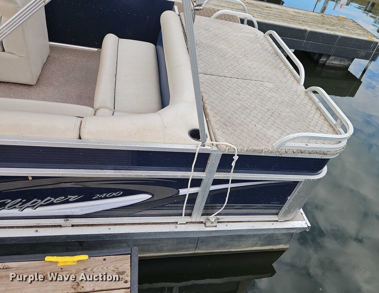 image for item EB8386 2018 Playcraft Clipper 2400 pontoon boat