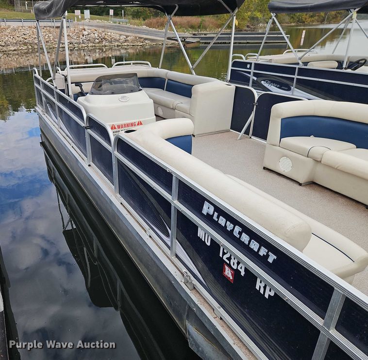 image for item EB8386 2018 Playcraft Clipper 2400 pontoon boat