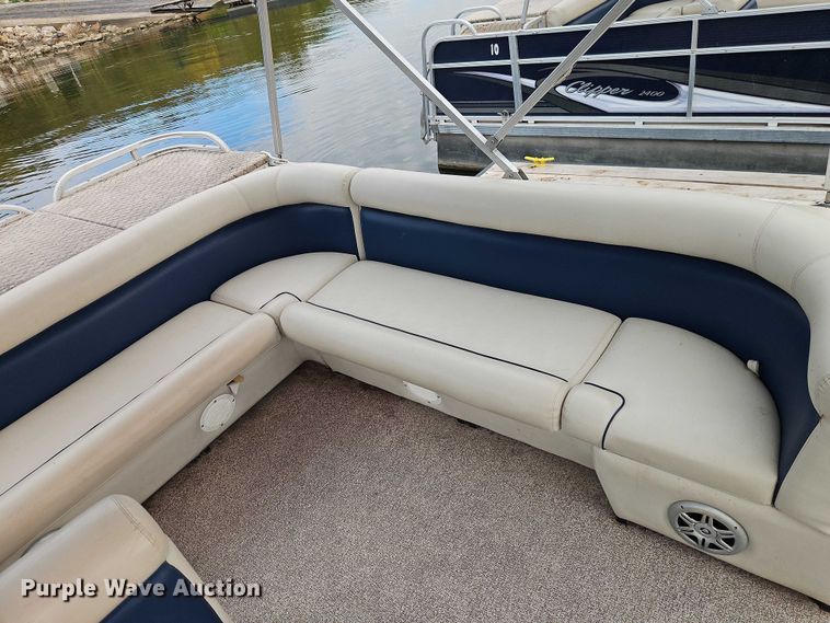 image for item EB8386 2018 Playcraft Clipper 2400 pontoon boat