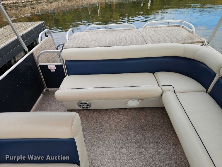 image for item EB8386 2018 Playcraft Clipper 2400 pontoon boat