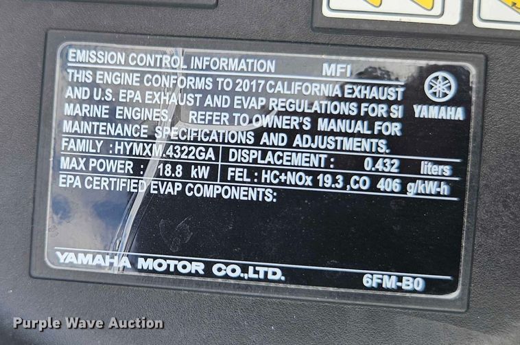 image for item EB8386 2018 Playcraft Clipper 2400 pontoon boat