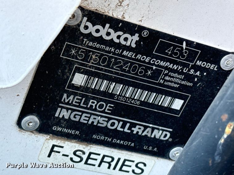 image for item EP2871 Bobcat 453 skid steer loader