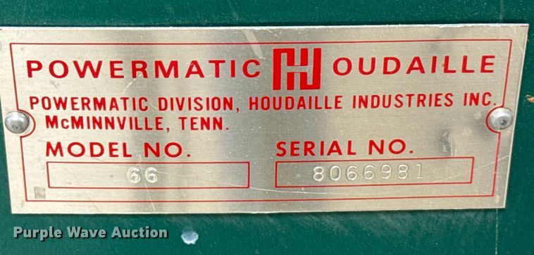 image for item EP2889 Powermatic 66 table saw