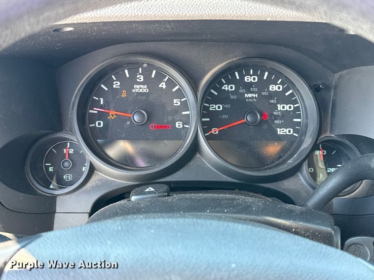 image for item ES5750 2013 Chevrolet Silverado 1500 Ext. Cab utility bed pickup truck