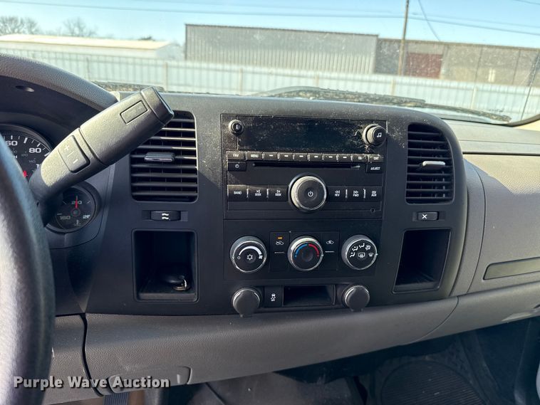 image for item ES5750 2013 Chevrolet Silverado 1500 Ext. Cab utility bed pickup truck