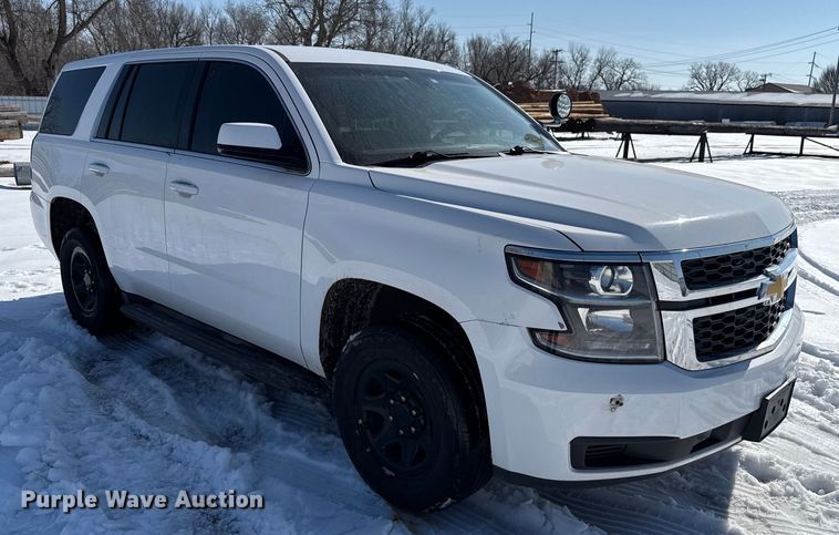 image for item ES5751 2019 Chevrolet Tahoe Police SUV