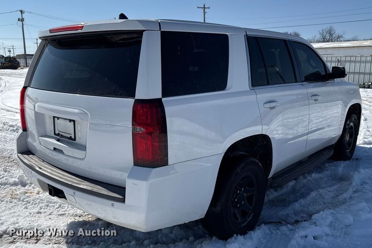 image for item ES5751 2019 Chevrolet Tahoe Police SUV