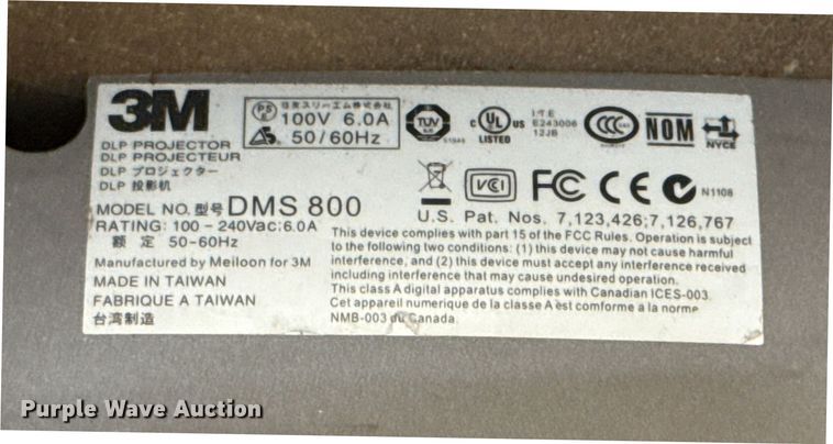 image for item ES5758 3M DMS 800 smart board