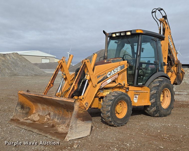 image for item ET1249 2008 Case 590 Super M Series 3 backhoe