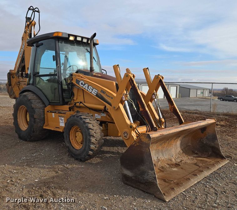 image for item ET1249 2008 Case 590 Super M Series 3 backhoe