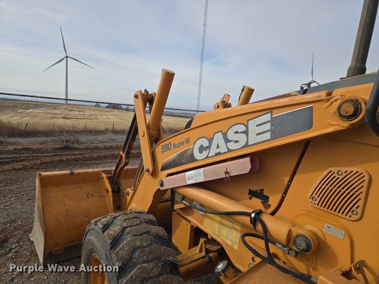 image for item ET1249 2008 Case 590 Super M Series 3 backhoe