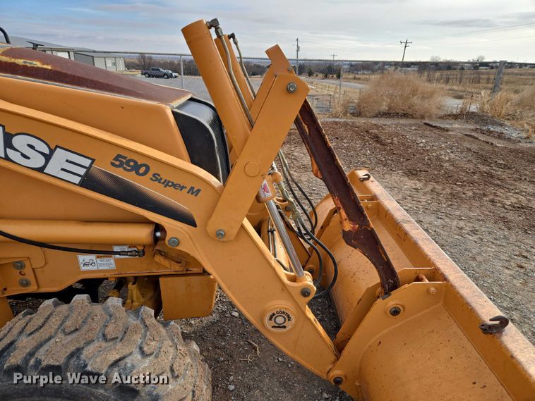 image for item ET1249 2008 Case 590 Super M Series 3 backhoe
