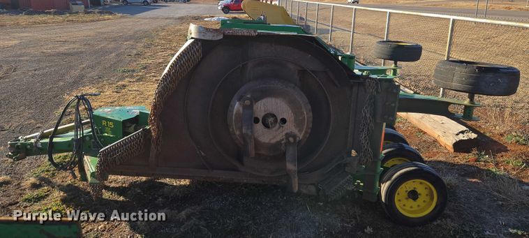 image for item ET1254 2021 John Deere R15 batwing rotary mower
