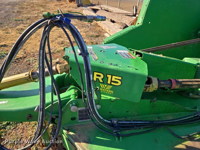 image for item ET1254 2021 John Deere R15 batwing rotary mower