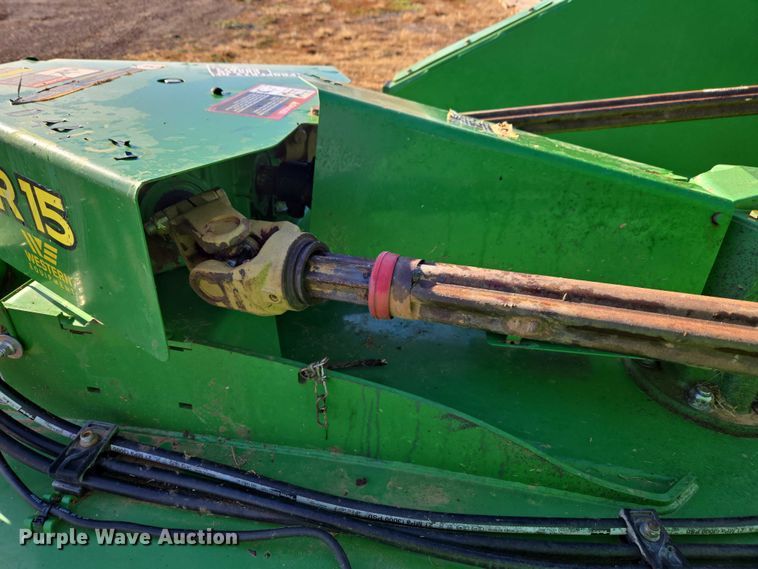 image for item ET1254 2021 John Deere R15 batwing rotary mower