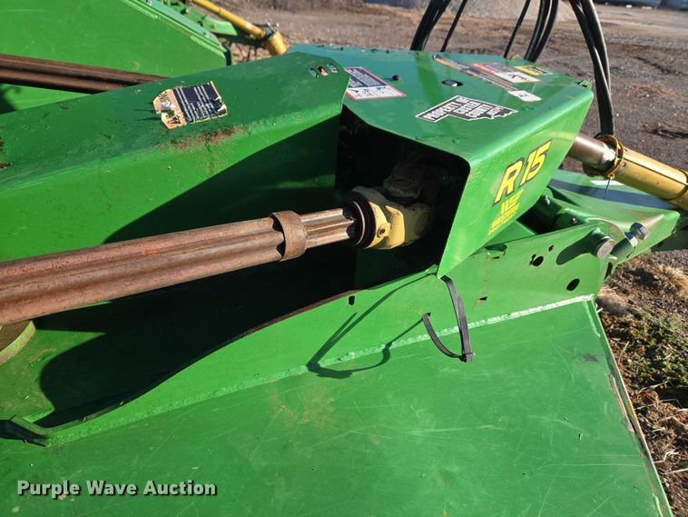 image for item ET1254 2021 John Deere R15 batwing rotary mower