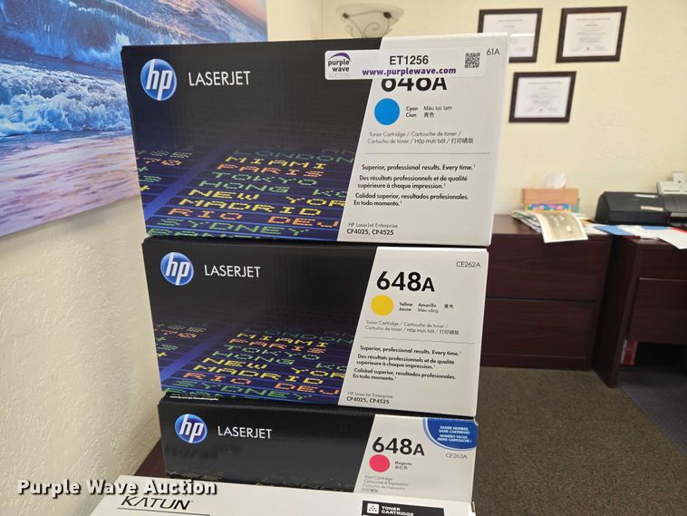 image for item ET1256 (8) printer cartridges