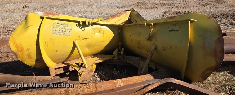 image for item ET1264 (2) Wentz 745 snow plows