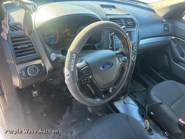 image for item ET4418 2017 Ford Explorer Police Interceptor SUV