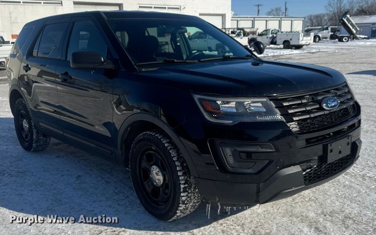 image for item ET4420 2017 Ford Explorer Police Interceptor SUV