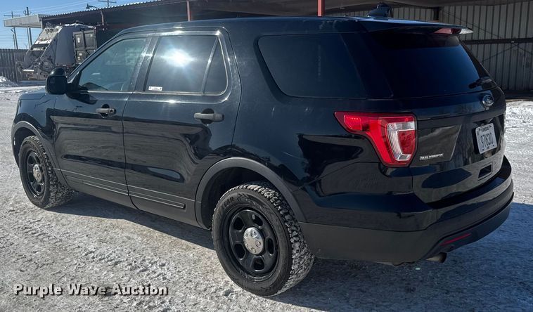 image for item ET4420 2017 Ford Explorer Police Interceptor SUV