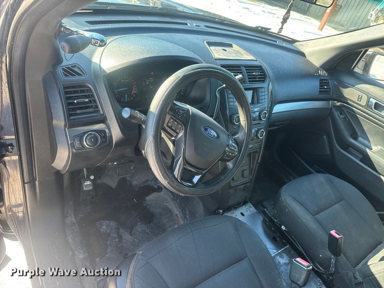 image for item ET4420 2017 Ford Explorer Police Interceptor SUV