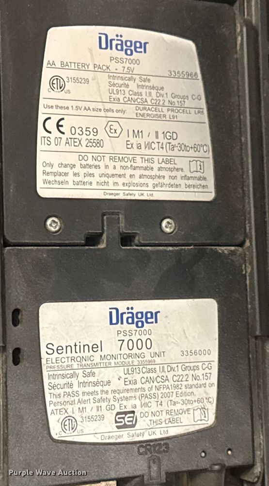 image for item ET4464 SCBA equipment