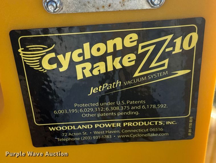 image for item ET4466 Woodland Cyclone Rake Z-10 leaf vacuum