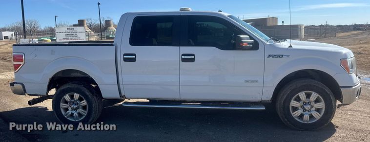 image for item ET4473 2012 Ford F150 XLT Crew Cab pickup truck