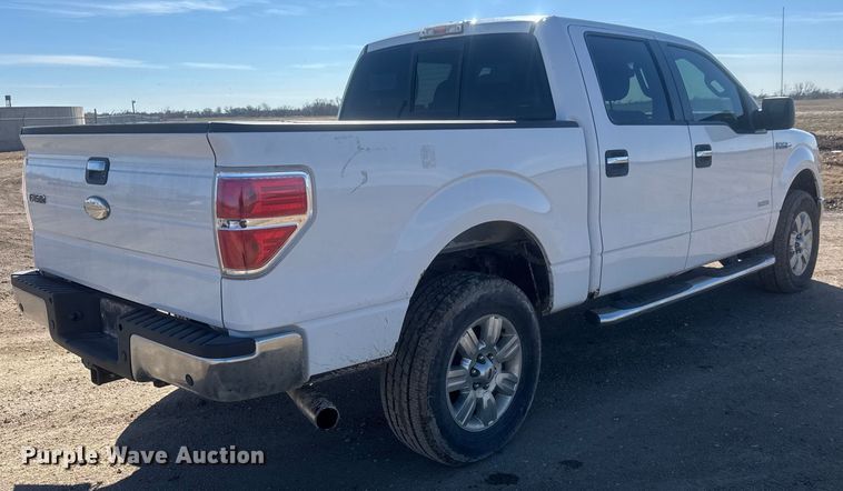 image for item ET4473 2012 Ford F150 XLT Crew Cab pickup truck