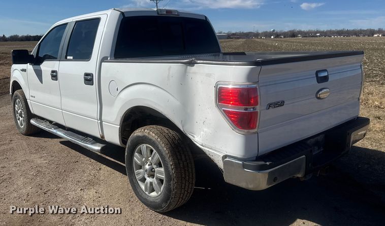 image for item ET4473 2012 Ford F150 XLT Crew Cab pickup truck