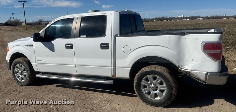 image for item ET4473 2012 Ford F150 XLT Crew Cab pickup truck