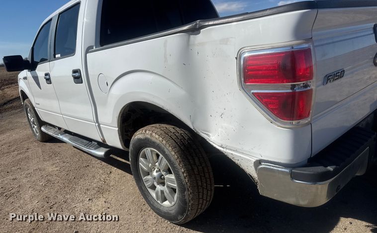 image for item ET4473 2012 Ford F150 XLT Crew Cab pickup truck