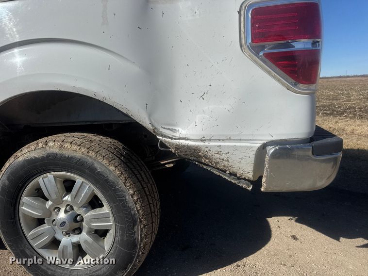 image for item ET4473 2012 Ford F150 XLT Crew Cab pickup truck