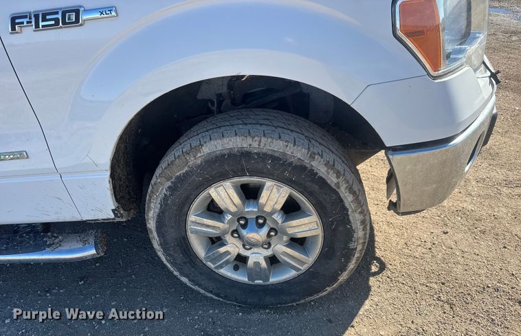 image for item ET4473 2012 Ford F150 XLT Crew Cab pickup truck