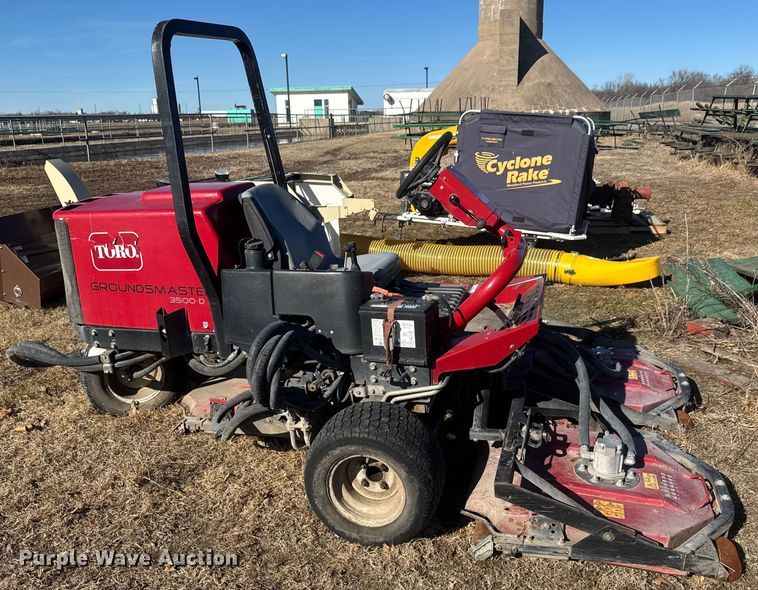 image for item ET4483 Toro Groundsmaster 3500D lawn mower