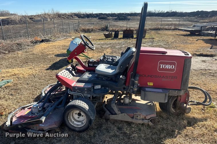 image for item ET4483 Toro Groundsmaster 3500D lawn mower