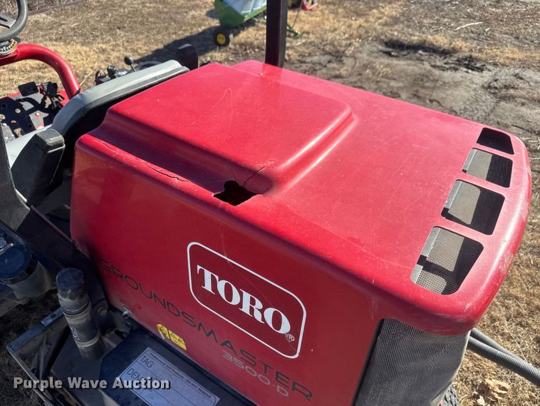 image for item ET4483 Toro Groundsmaster 3500D lawn mower