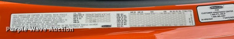 image for item ET6887 2013 Freightliner Business Class M2 forestry bucket truck