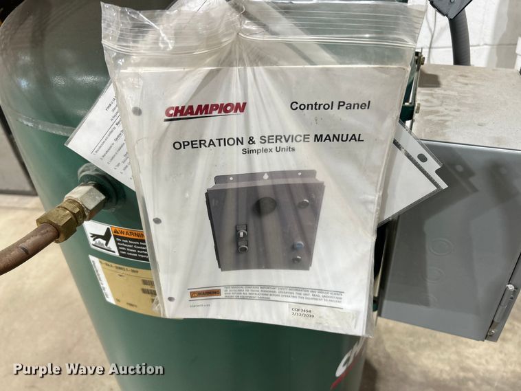 image for item ET6892 Champion VR7F-8 air compressor