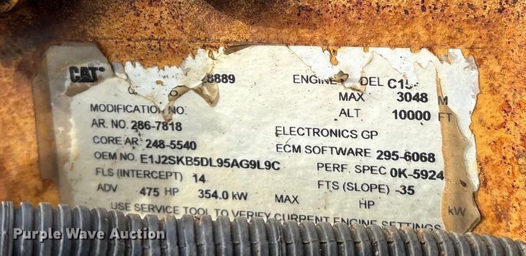 image for item ET7500 2007 Peterbilt 379 semi truck