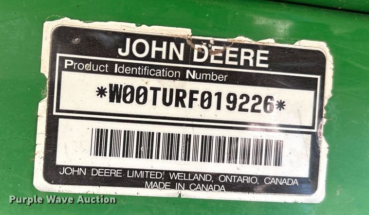 image for item EU0285 John Deere Gator utility vehicle