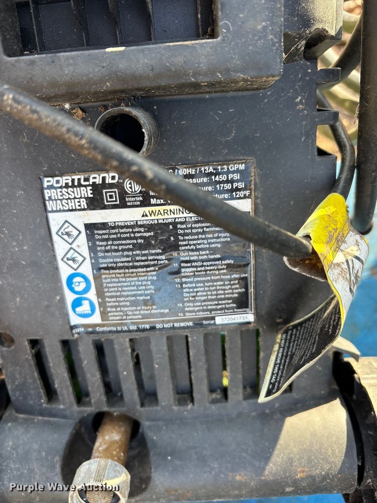 image for item EU0287 Pressure washers